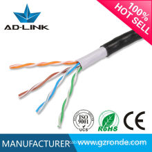 High speed solid copper 24awg network cable utp cat5e outdoor